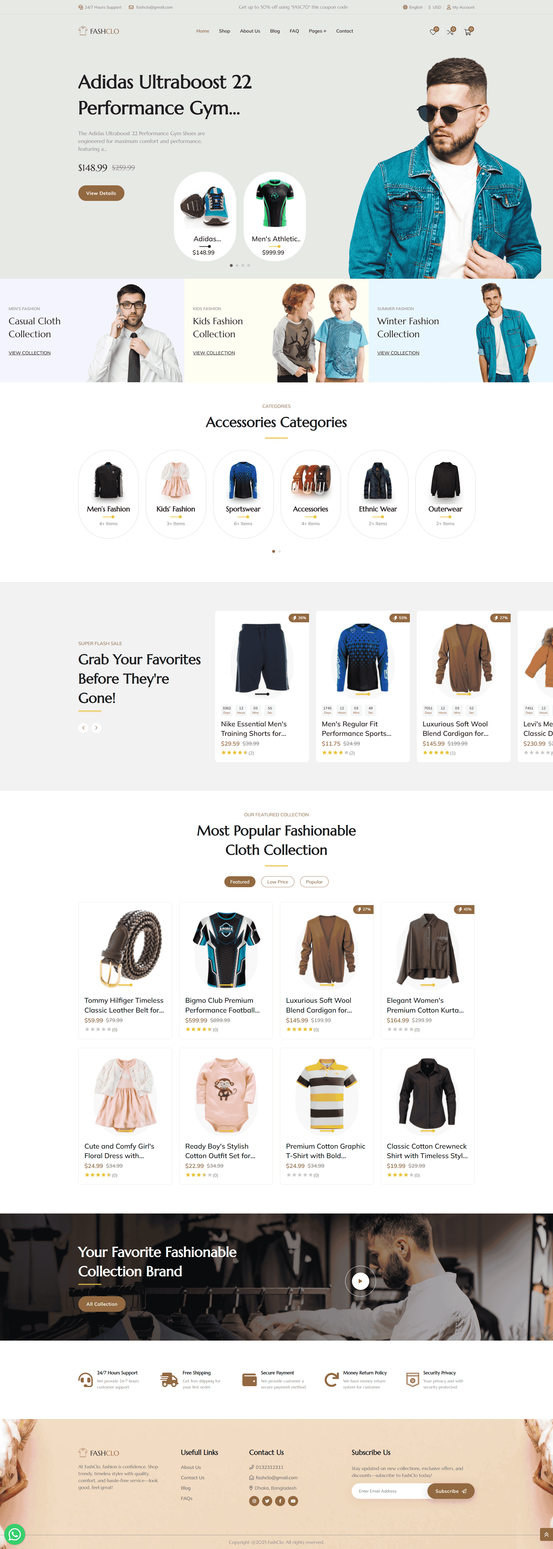Fashion & Apparel Theme