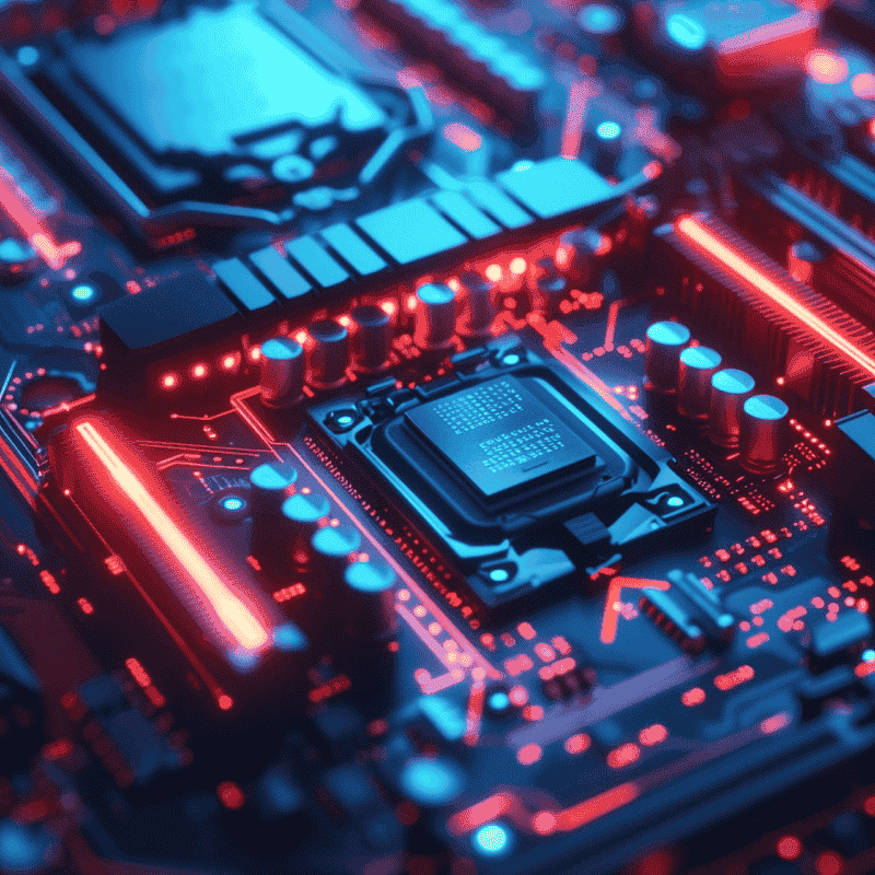 High-Performance ATX Motherboard with Dual M.2 Slots