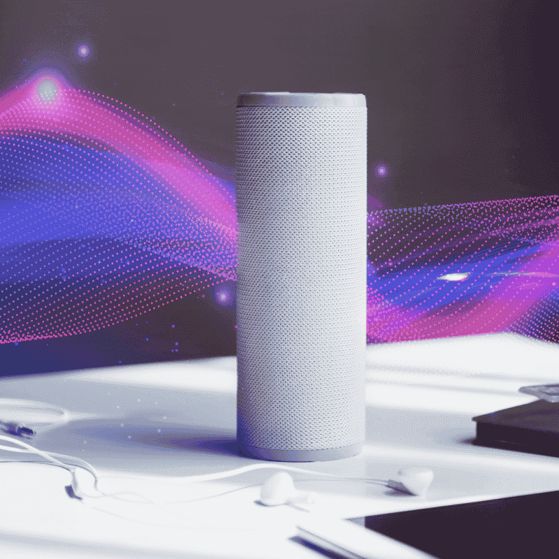 Portable Bluetooth Speaker with 360° Sound and 12-Hour Battery