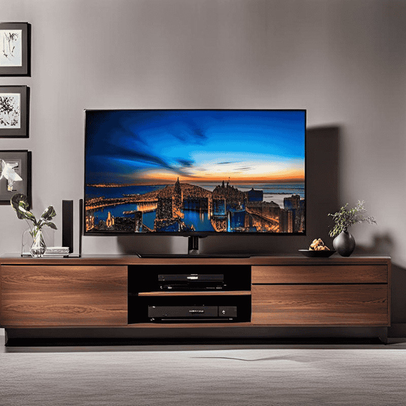 65" 4K Curved Smart LED TV with HDR and Dolby Audio