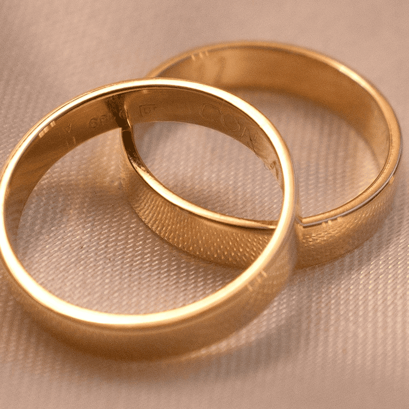 Stackable Gold Ring Set with Diamond Accents