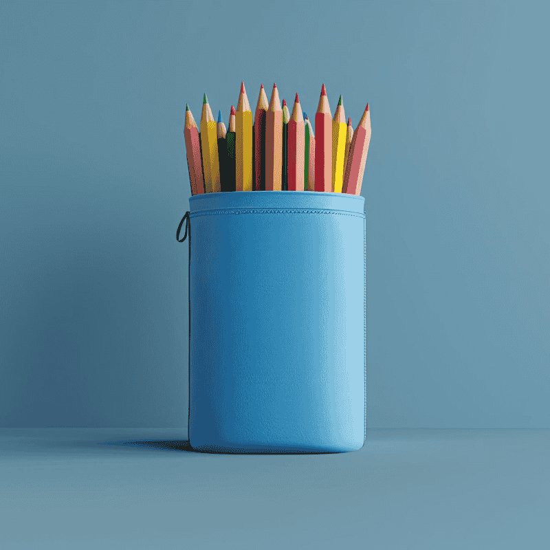 Durable Kids' Pencil Box – Stylish, Spacious, and Perfect for Organizing School Supplies