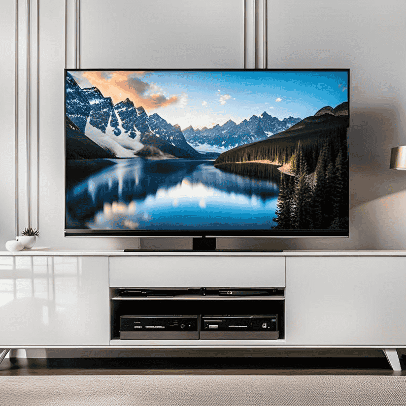 55" 4K Smart LED TV with HDR and Voice Control
