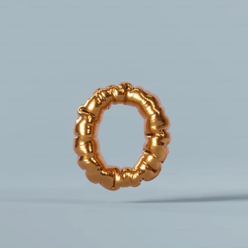 Rose Gold Cocktail Ring with Emerald