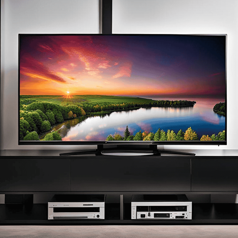 55" 4K Smart LED TV with HDR and Voice Control