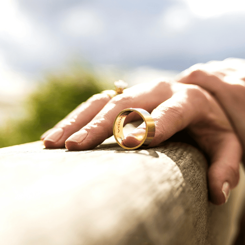 Rose Gold Cocktail Ring with Emerald