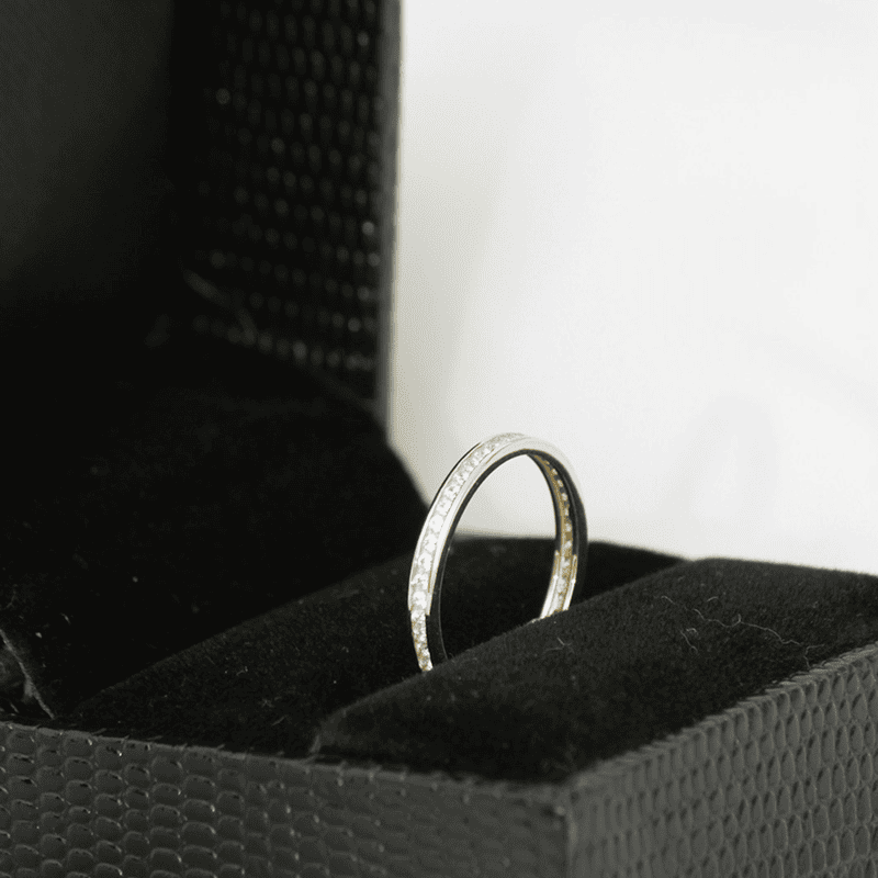 Silver Fashion Ring with Ruby