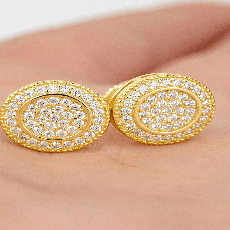 Classic Diamond Stud Earrings