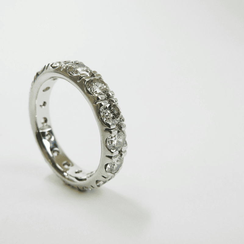 Silver Fashion Ring with Ruby