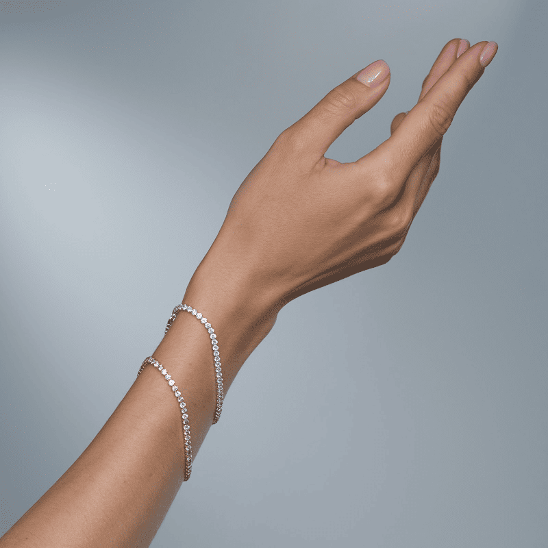 Bangle Set with Diamond Accent