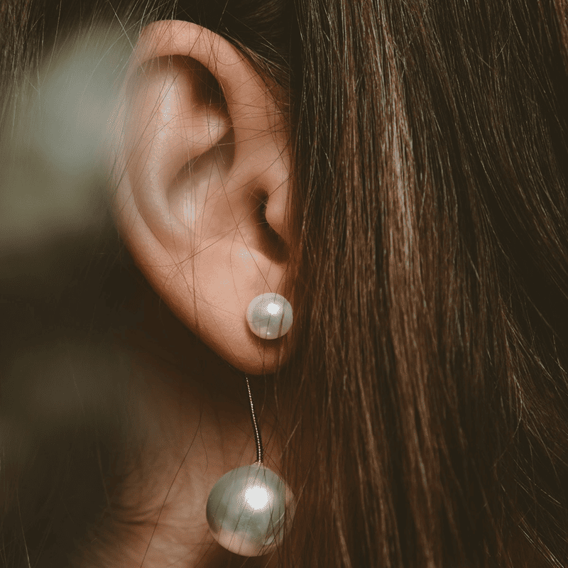 Emerald Dangle Earrings